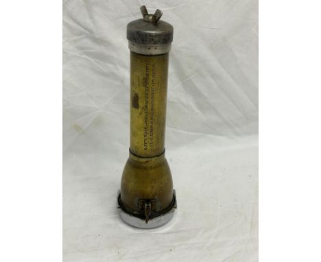 Home office issue mine inspector safety light . 
