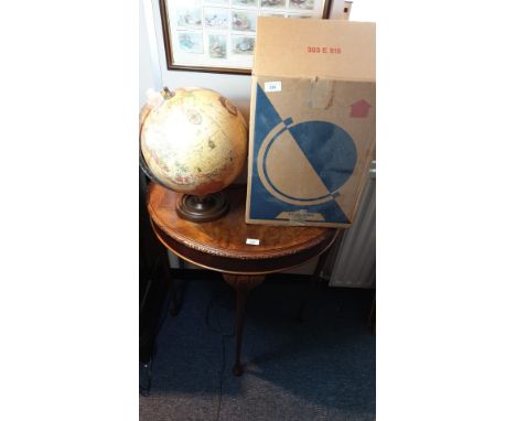 Scan Globe Light Up Globe Of The World With Original  box . 