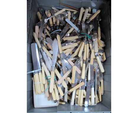 A Quantity of Cutlery, including Wm Hutton &amp; Sons Ltd, Joseph Fenton &amp; Sons Ltd, Gregory Bros, Viners Ltd, in large s
