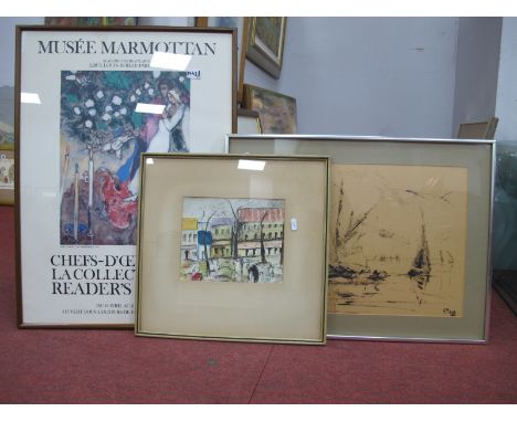 Musée Marmottan Poster 1986. Fayette &amp; Maya prints. (3)