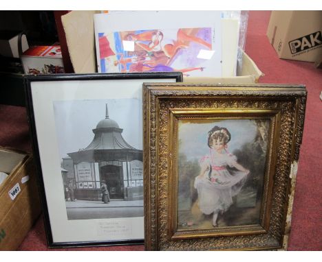 Venus Soap Advertising Print, various prints, tapestry, etc:- One Box