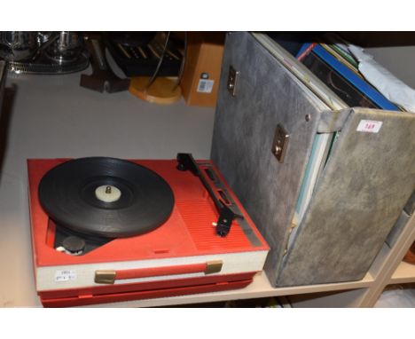 A vintage record player by Fidelity HF 42