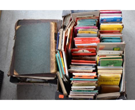 A miscellany of ordnance survey maps and guides, some canvas backed, including Scottish interest.