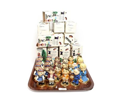 Twenty Carltonware 'Carlton Kids' models of children including 'School Boy' and 'School Girl', all boxed (20) (some duplicate