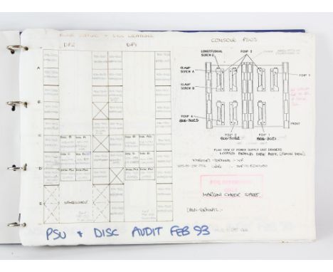 James Bond Quantum Of Solace Admiralty Underwater Weapons Technical Systems manual film prop (40+ pages) used in the film and