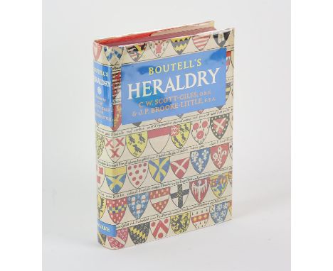 James Bond - A copy of Boutell's Heraldry reference guide book about British heraldry and coat of arms. A copy of the book is