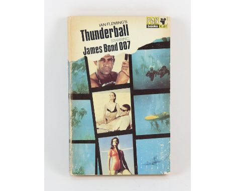 Ian Fleming's Thunderball starring James Bond 007 Pan paperback book, 14th printing (1965) complete with Domino's Letter. Pan