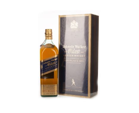 JOHNNIE WALKER OLDEST Blended Scotch Whisky Bottle no. K41185JW. 75cl, 43% volume, in carton