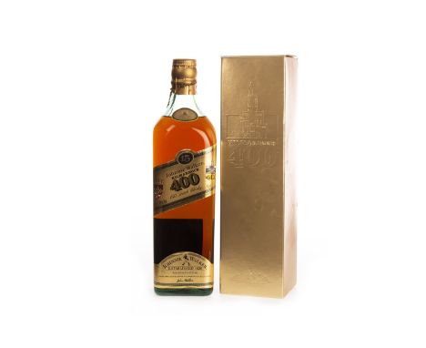 JOHNNIE WALKER KILMARNOCK 400 AGED 15 YEARS Blended Scotch Whisky. Bottled to celebrate the 400th anniversary of the granting