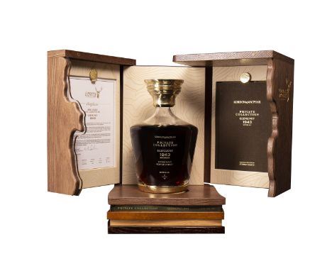 GLENLIVET 1943 GORDON & MACPHAIL PRIVATE COLLECTION AGED 70 YEARS Active. Ballindalloch, Banffshire. Distilled 14 January 194