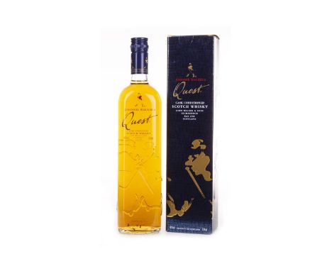 JOHNNIE WALKER QUEST Blended Scotch Whisky. 75cl, 40% volume, in carton.