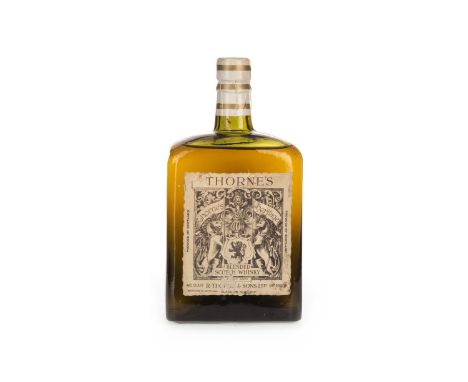 THORNE'S HERITAGE - EARLY 20TH CENTURY Blended Scotch Whisky 4/5 quart, 86Â° proof, with driven cork.