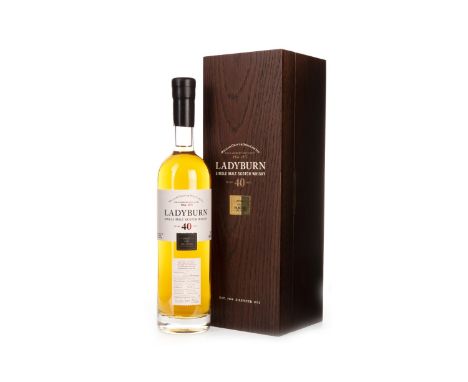 LADYBURN 1974 40 YEARS OLD Closed 1975.Girvan, Ayrshire. Cask filled 21 November 1974, matured in first fill bourbon cask no.
