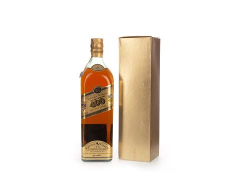 JOHNNIE WALKER KILMARNOCK 400 AGED 15 YEARS Blended Scotch Whisky. Bottled to celebrate the 400th anniversary of the granting