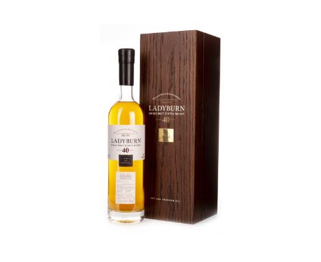 LADYBURN 1974 PRIVATE CASK COLLECTION 40 YEARS OLD Closed 1975. Girvan, Ayrshire. Cask filled 21 November 1974, matured in fi
