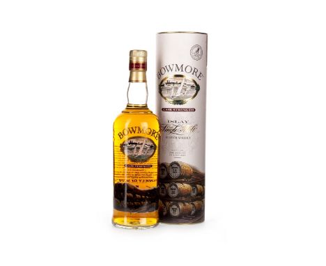 BOWMORE CASK STRENGTH SCREEN PRINT Active. Bowmore, Islay. 70cl, 56% volume, in tube.