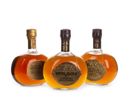 WHYTE AND MACKAY 21 YEAR OLD Blended Scotch Whisky 75cl, 43% volume, in box. WHYTE AND MACKAY 21 YEAR OLD (2) Blended Scotch 
