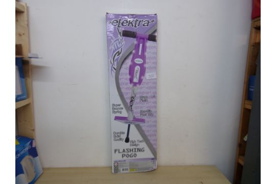 flashing pogo stick