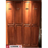 Street Locker From Red Wings Players Lounge "Glendening", 15 in. w x 84 in. h x 21 in. deep ;