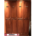 Street Locker From Red Wings Players Lounge "Kronwall", 15 in. w x 84 in. h x 21 in. deep ;