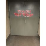 2 Door Leading to Ice From Locker Rm. Area, 72 in. w x 86 in. h ; Located in: Red Wings Coaches