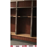 Player Locker, used by both "Howard & Hasek", 46 in. w x 96 in. h x 28 in. deep ; Located in: Locker