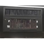 SCOREBOARD SECTION VISITOR SCORE PANEL, 64 in. w x 38 in. h ; Located in: SCOREBOARD *PANEL ONLY DO