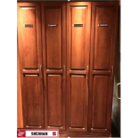 Street Locker From Red Wings Players Lounge "Sheahan", 15 in. w x 84 in. h x 21 in. deep ; Located
