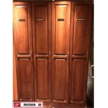 Street Locker From Red Wings Players Lounge "Ericsson", 15 in. w x 84 in. h x 21 in. deep ;