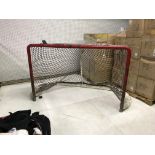 Old Hockey Goal from the Ice/Game Used ; Located in: Located in Equipment Storage ***Note from