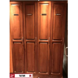 Street Locker From Red Wings Players Lounge "Tatar", 15 in. w x 84 in. h x 21 in. deep ; Located in: