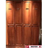 Street Locker From Red Wings Players Lounge "DeKeyser", 15 in. w x 84 in. h x 21 in. deep ;