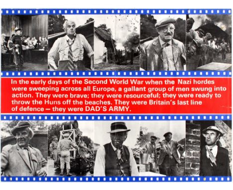 Movie Poster Original vintage movie poster advertising British film Dad's Army. Dad's Army, the 1971 Norman Cohen English Wor