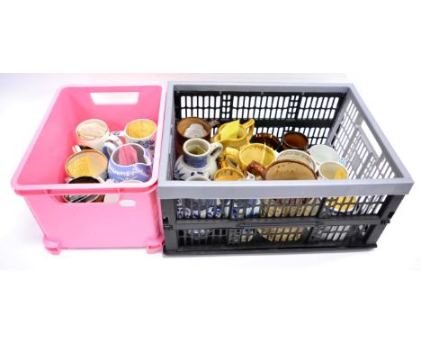 Ceramic Liquid Measures including various Stoneware examples and others (20)