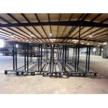 Lot of 7: Heavy Duty Powder Coating Cart Part Hangers 96” X 45” X 80”