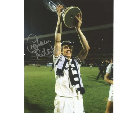 Graham Roberts Tottenham Spurs Signed 10 X 8 Good condition. All items come with a Certificate of Authenticity and can be shi