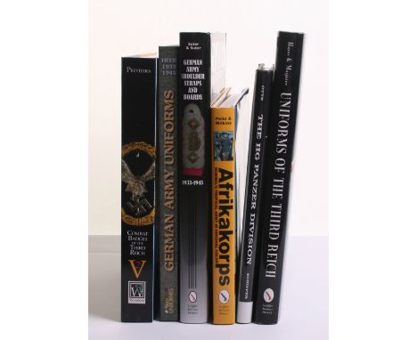 Selection of Reference Books of Mostly WW2 German Militaria Collecting, including Combat Badges of the Third Reich Volume 2 L