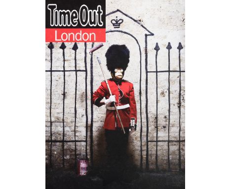 Banksy (British 1974-), 'Time Out London', 2010, offset lithograph in colours on paper, from an un-numbered edition of 5000; 