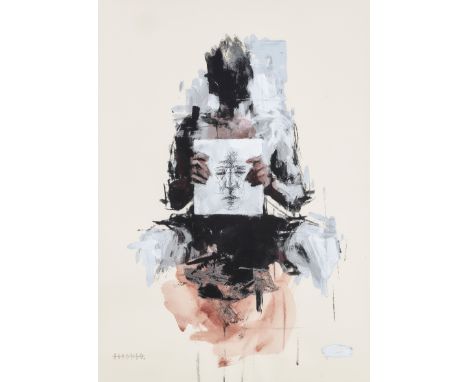 Borondo (Spanish 1989-), 'Identity', 2014, hand-embellished screenprint in colours on Hahnemuhle 300gsm paper, signed and num