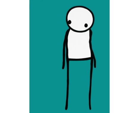 Stik (British 1979-), 'Don't Panic', 2013, offset lithograph in colours on wove paper; sheet: 60 x 42cm ARR