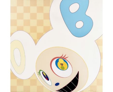 Takashi Murakami (Japanese 1962-), 'AND THEN Ichimatsu Pattern', 2006, offset lithograph in colours on paper, signed, dated a