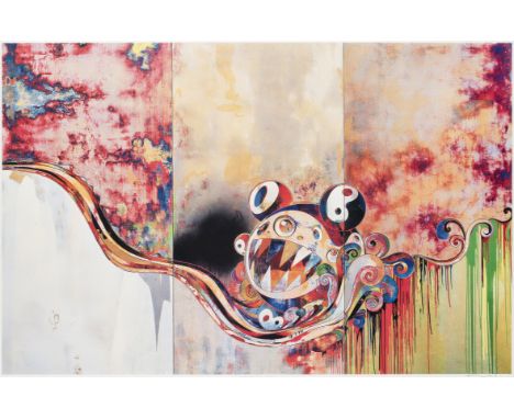 Takashi Murakami (Japanese 1962-), '727-272', 2007, offset lithograph in colours on paper, signed, dated and numbered from an