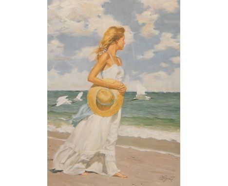 A L Buell. Summer Dreams, limited edition print 633/950, signed in pencil to margin., 53cm x 38.5cm.
