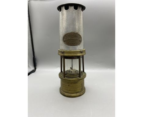 W. E. Teale &amp; Co Ltd Swinton Lancs Miners' Lamp 
Good Condition