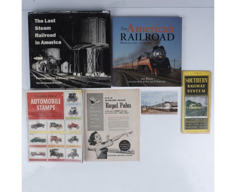 Titles include: The Last Railroad in America, by O. Winston Link and Thomas H. Garver (1995); The American Railroad: Working 