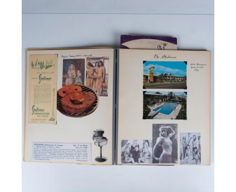 This folio photograph album includes original conceptual art proposals from the Space Mountain Gallery, Miami. Projects inclu