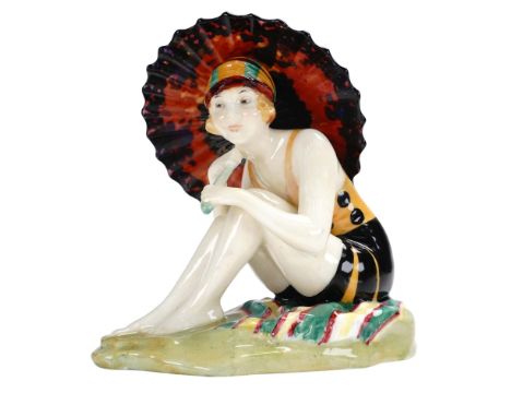 Crafted by the esteemed English manufacturer Royal Doulton, this charming porcelain figurine titled Sunshine Girl (HN1348) ca