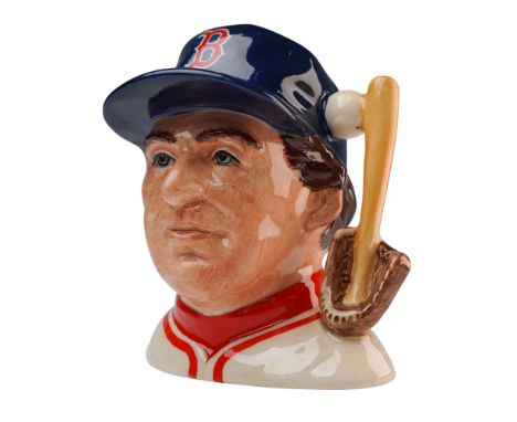 Rare modelling prototype with a differently styled shirt collar. Features the trademark Boston Red Sox uniform of a blue cap 