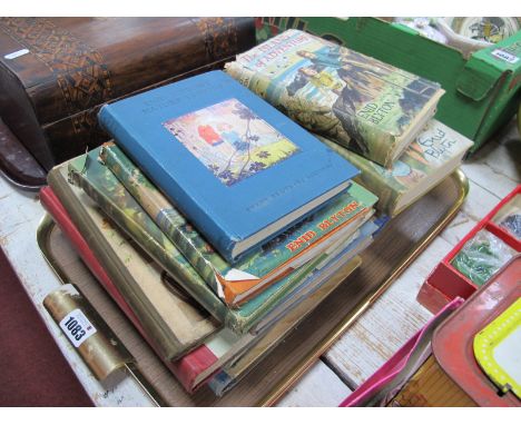 Enid Blyton First Edition Books, 'The Castle' 1946 and 'The Island' 1944, both with dust jackets. unjacketed - Willow Farm, C