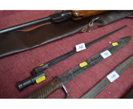 A Russian Mosin-Nagant bayonet